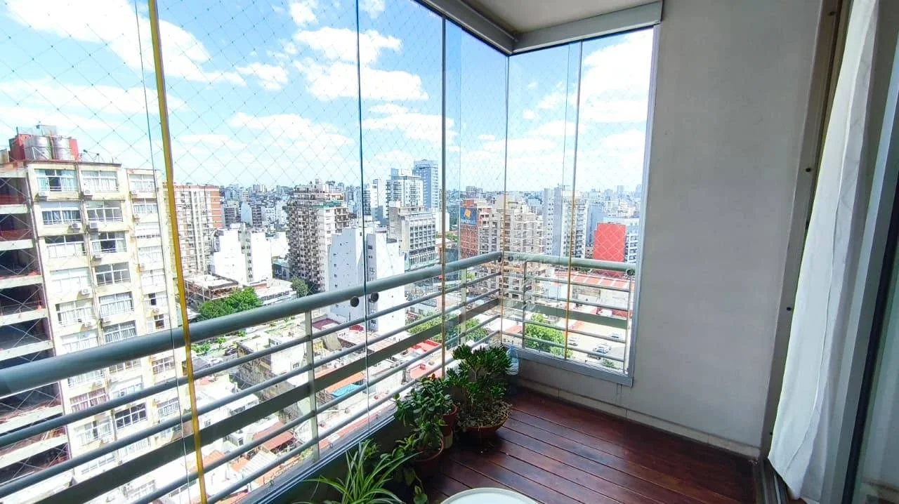 Luminoso depto 2 amb c balcon terraza en edficio con aminities en Palermo - Imagen 2