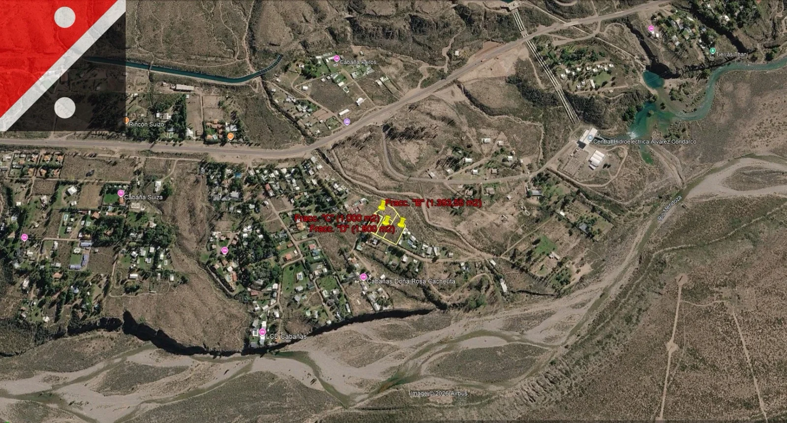 Terreno / Lotes en venta desde 1393.55m2 ubicado en Las Compuertas - Imagen 1