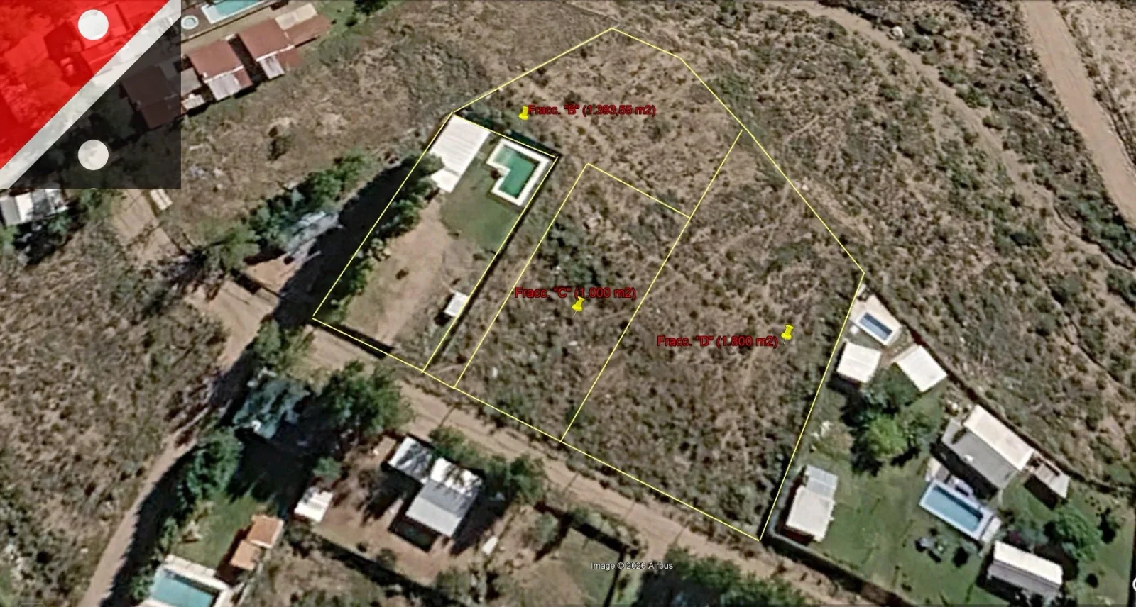 Terreno / Lotes en venta desde 1393.55m2 ubicado en Las Compuertas - Imagen 2