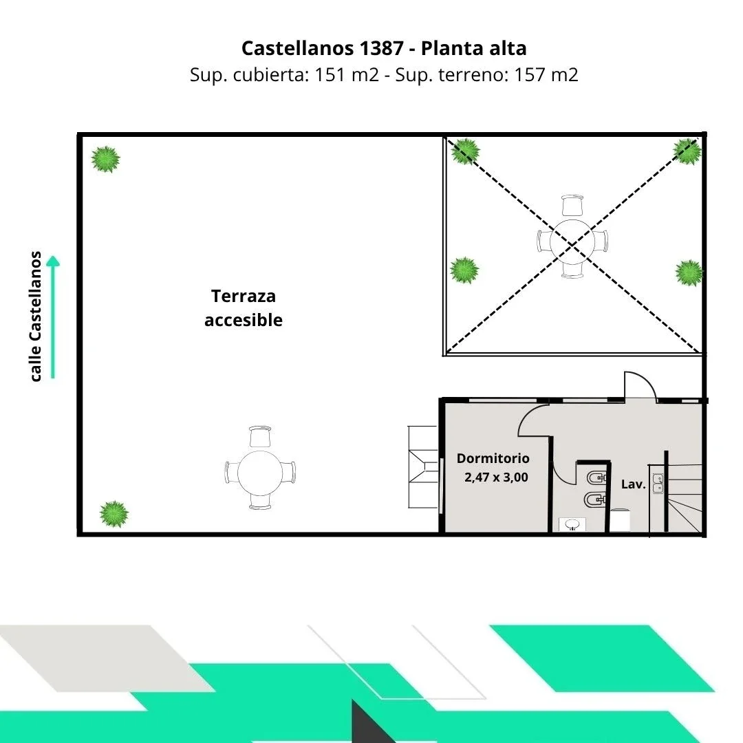 Casa en venta 4 dormitorios c/garage en Echesortu - Imagen 3