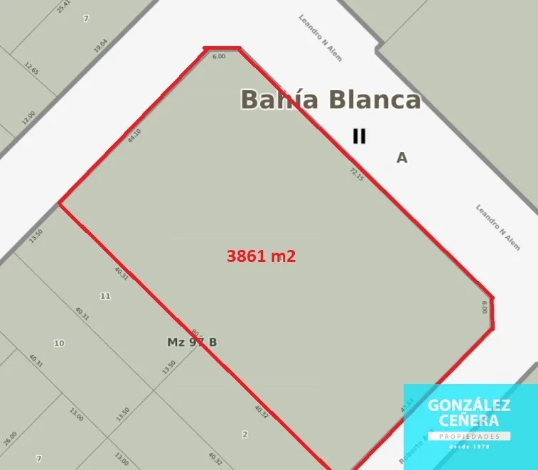 Terreno / Lote en venta de 3861m2 ubicado en Nueva Belgrano - Imagen 4