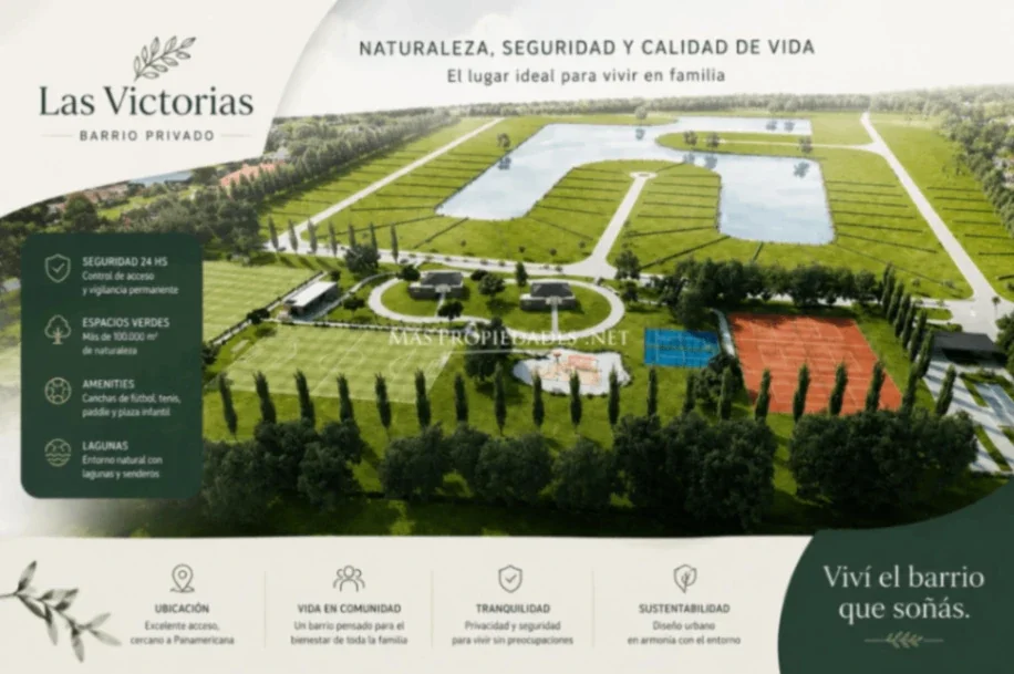 Venta Terreno / Lote a la laguna en Las Victorias Canning - Imagen 1