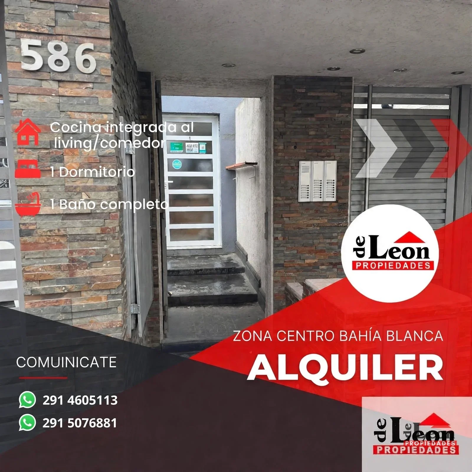 Departamento en venta de 1 dormitorio en Universitario - Imagen 1