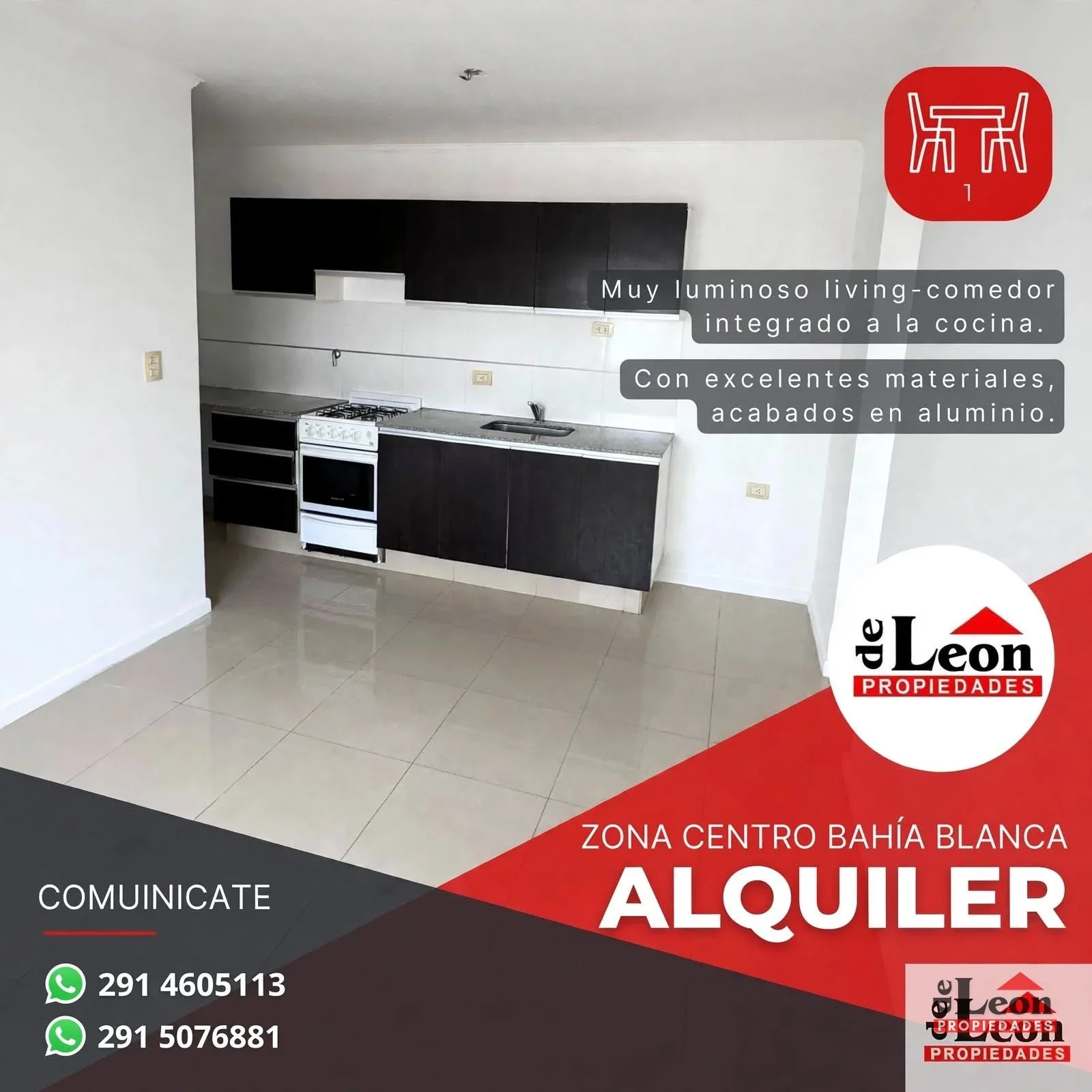 Departamento en venta de 1 dormitorio en Universitario - Imagen 2