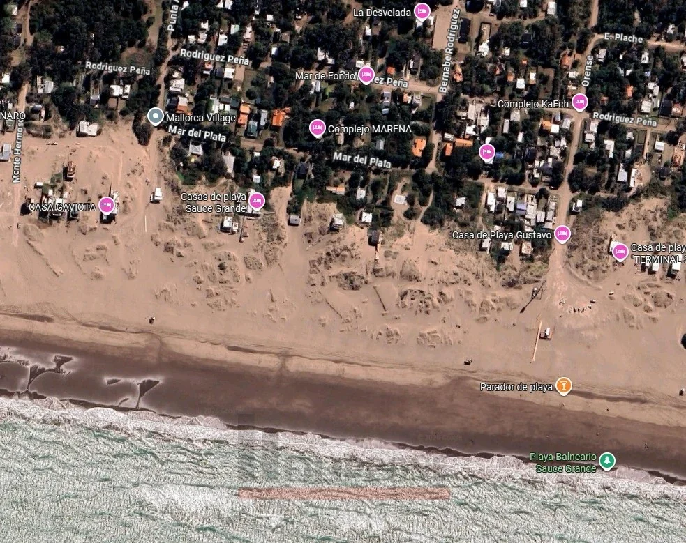 Terreno de 385m² en venta en Balneario Sauce Grande - Monte Hermoso - Imagen 5