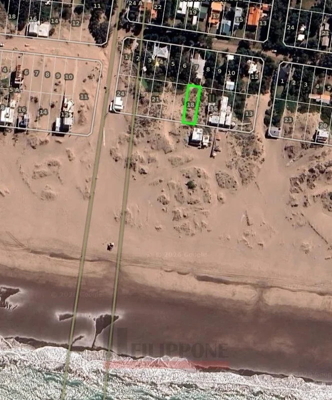 Terreno de 385m² en venta en Balneario Sauce Grande - Monte Hermoso - Imagen 2