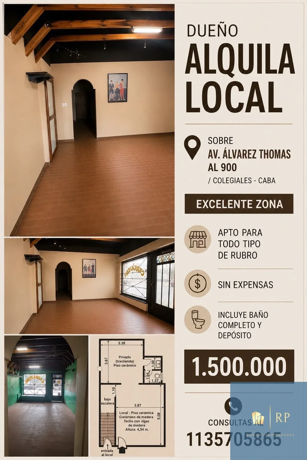 Local comercial  en Colegiales - Imagen 3