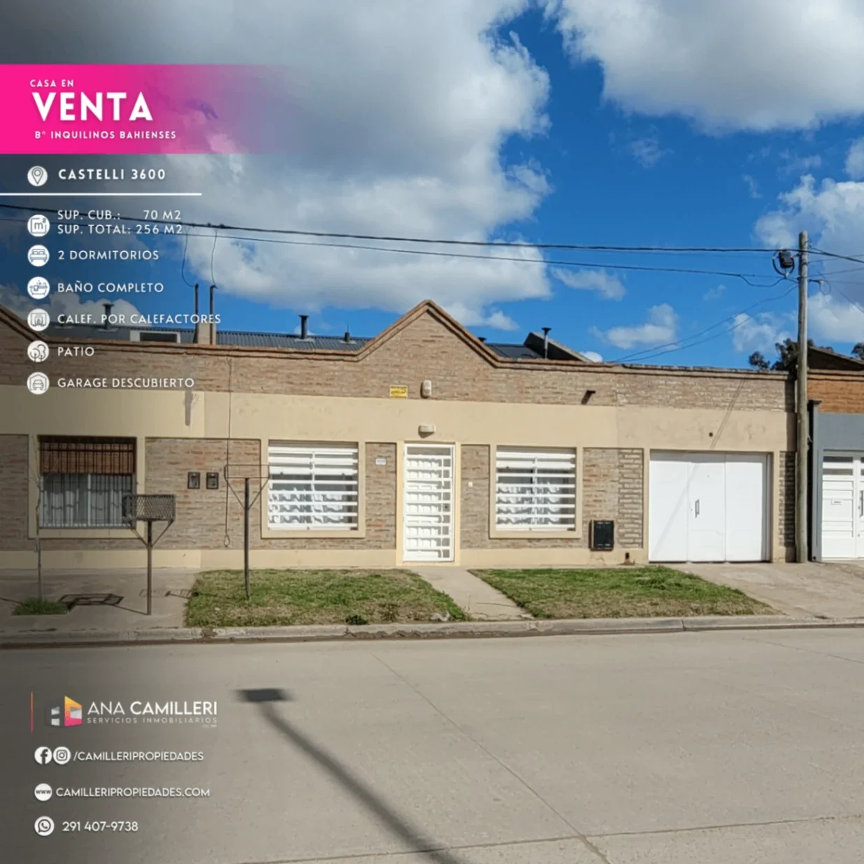 Casa en venta en Castelli 3600, Bahia Blanca - Imagen 1