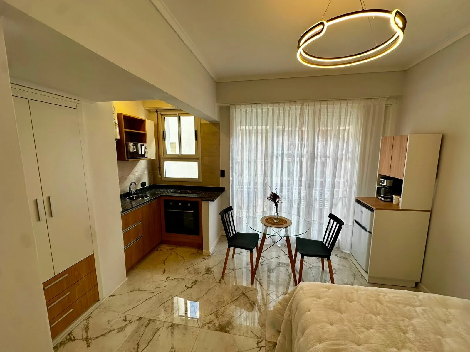 Venta Departamento 1 ambiente con Vista Lateral al Mar. Zona El Torreón - Imagen 2