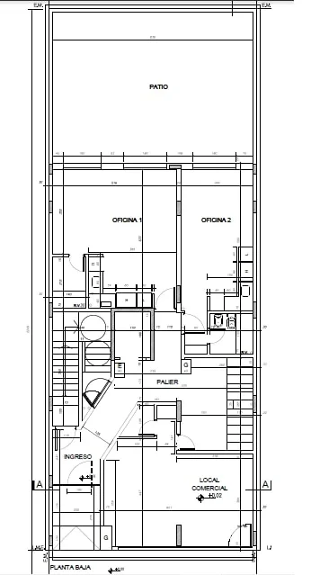 Venta- OFICINA con PATIO en construcción- Montevideo al 1800, Rosario - Imagen 5