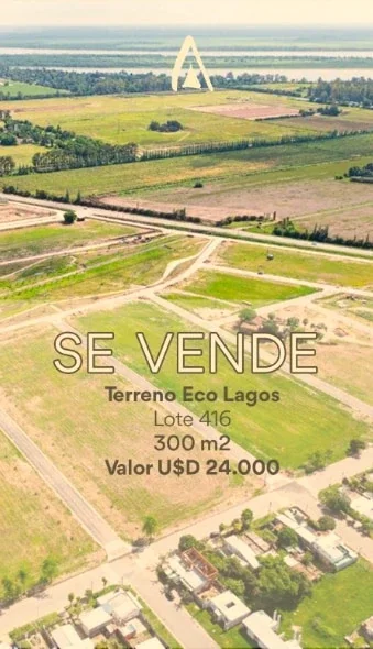 Terreno / Lote EN VENTA de 300m2 ubicado en ECO LAGOS, General Lagos, Santa Fe - Imagen 1