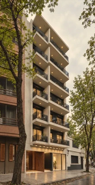 VENTA- Departamento 1 dorm. en construcción - Dorrego al 1900, Abasto, Rosario - Imagen 1
