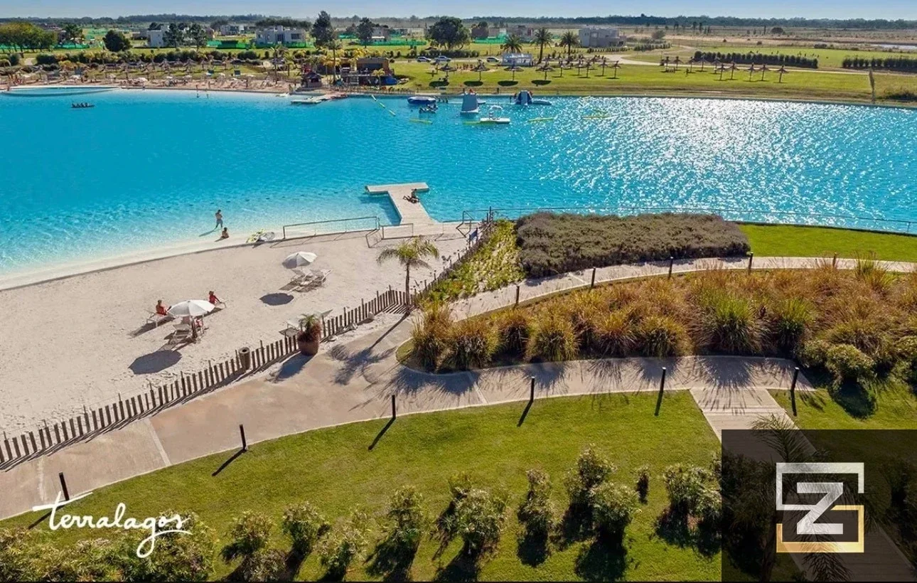 Terralagos Barrio Playa: Lote de 801 M2 A 200 M De Crystal Lagoon . Excelente Ubicación - Imagen 1