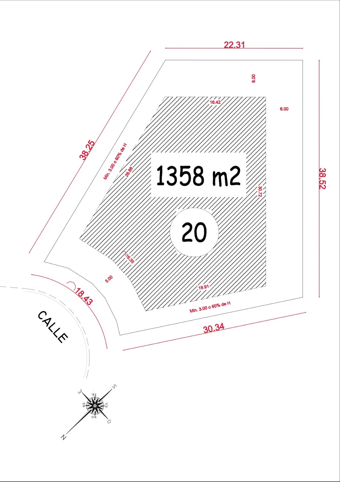 Lote de 1358 m2 en venta en Developer Park - Imagen 3