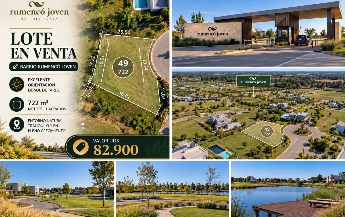 Lote 49 de 722m2 ubicado en RUMENCO JOVEN. - Imagen 5