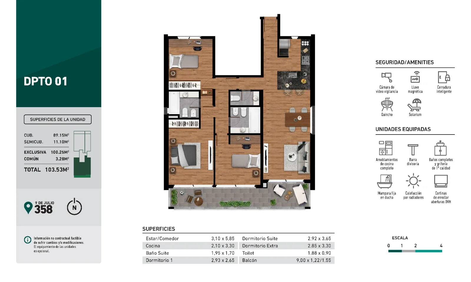 3 dormitorios premium en venta en Rosario - Imagen 2