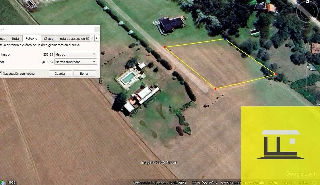 Terreno / Lote en venta de 3000m2 con plena vista y acceso a Laguna Brava - Imagen 2