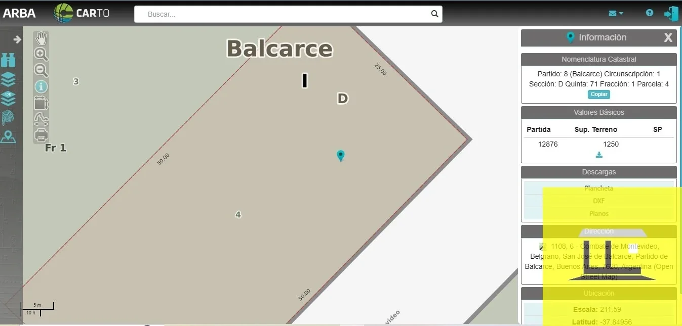 Terreno de 25x50 ubicado en Balcarce - Imagen 2