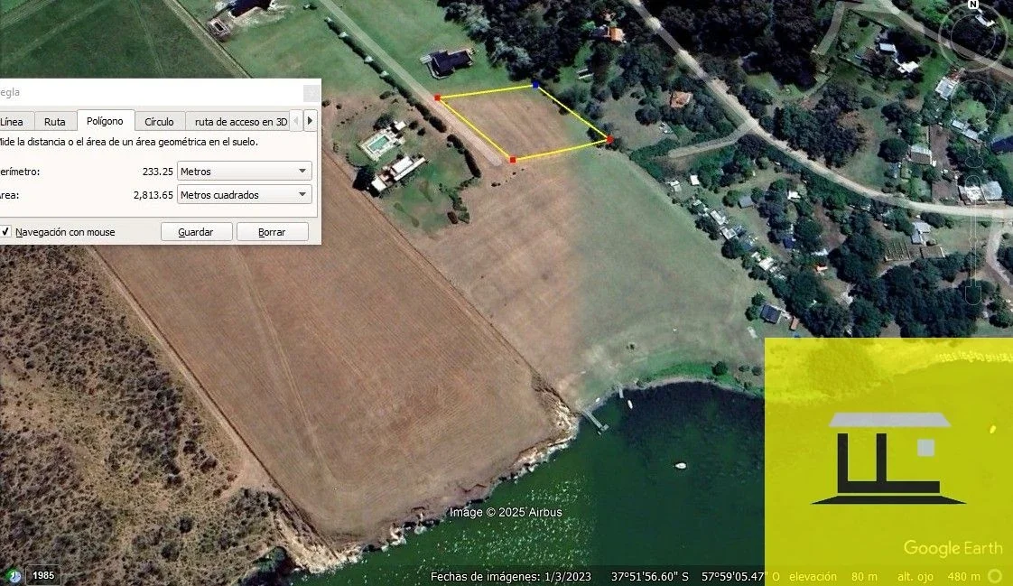 Terreno / Lote en venta de 3000m2 con plena vista y acceso a Laguna Brava - Imagen 1