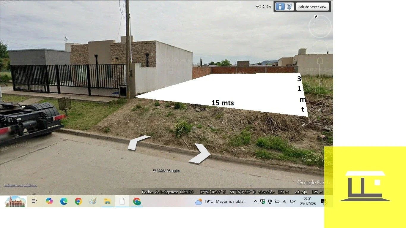 Terreno / Lote en venta de 465m2 ubicado en Balcarce - Imagen 1