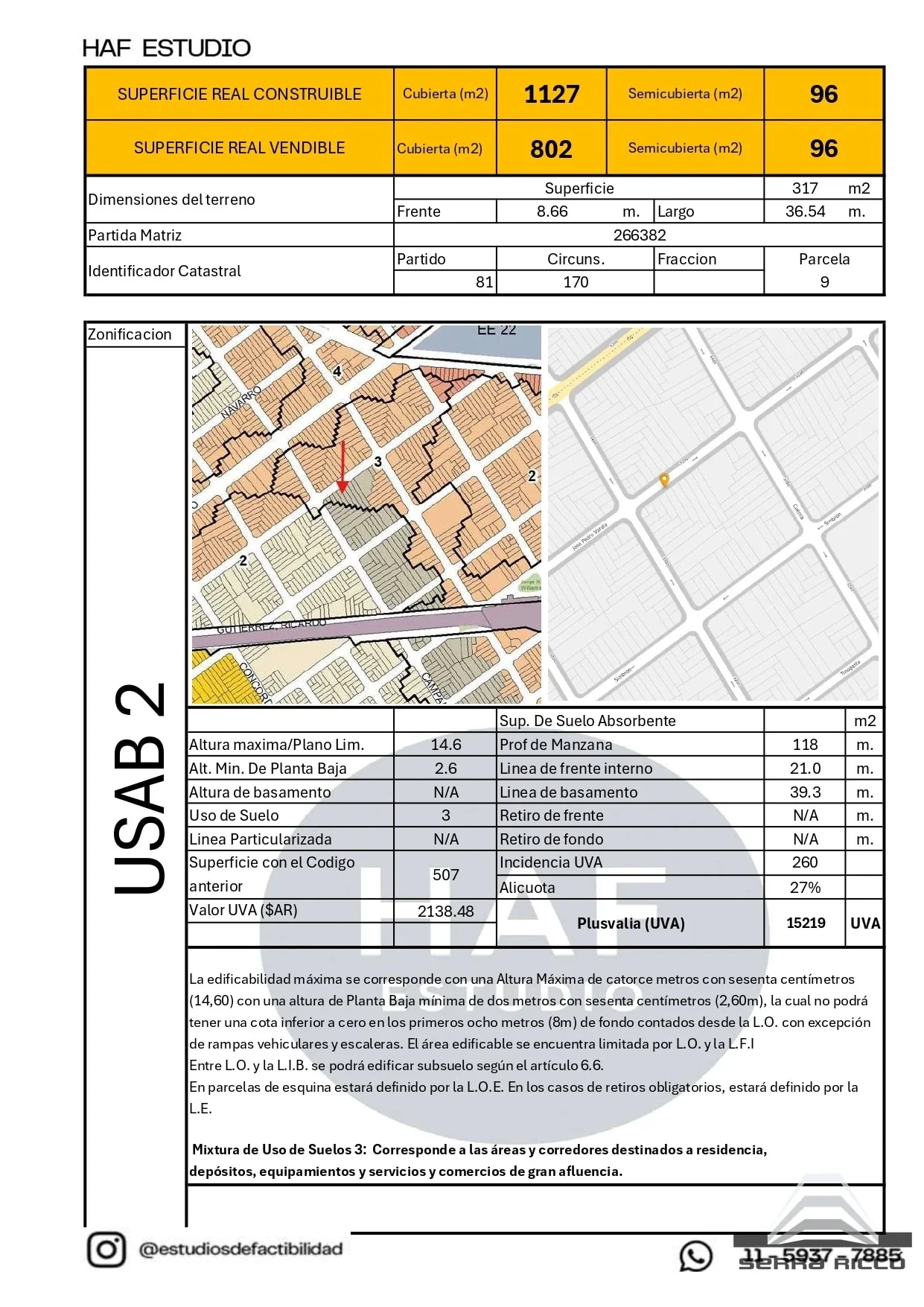 Terreno / Lote en venta de 311.76m2 ubicado en Villa del Parque - Imagen 4