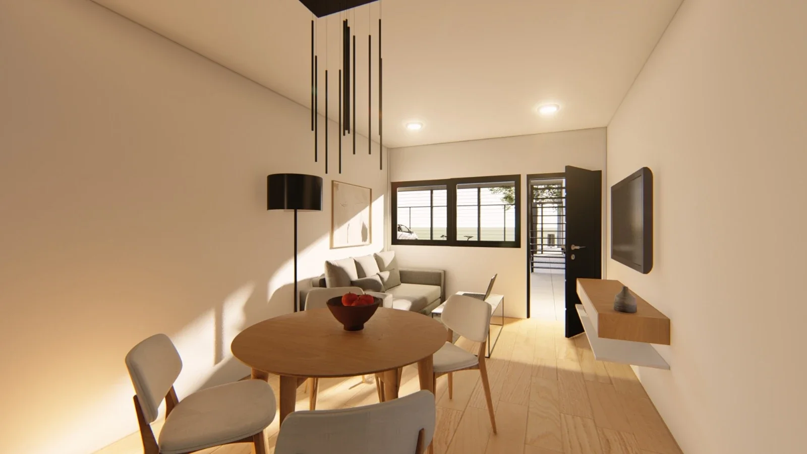 DEPARTAMENTO 2 1/2 AMB - PLANTA BAJA AL FRENTE - CON PATIO - A ESTRENAR - Imagen 1