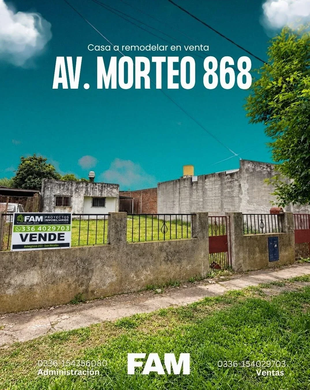 Casa en venta - Morteo 868 - Imagen 1
