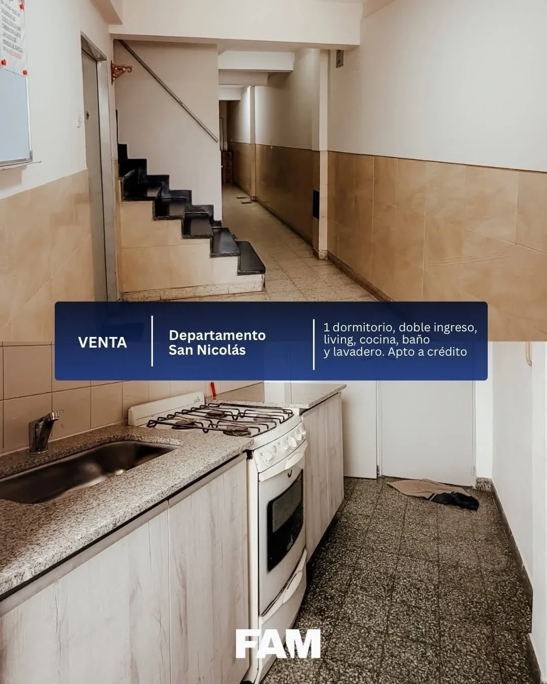 Departamento 1 Dorm en Venta - Av. Alberdi 372 - Imagen 2