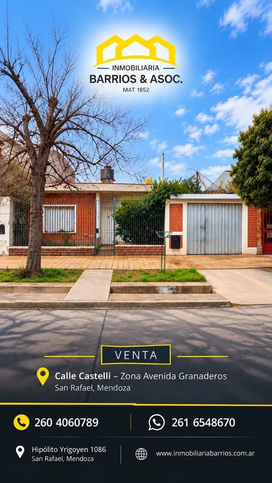 Casa en venta c/ cochera en San Rafael - Imagen 1