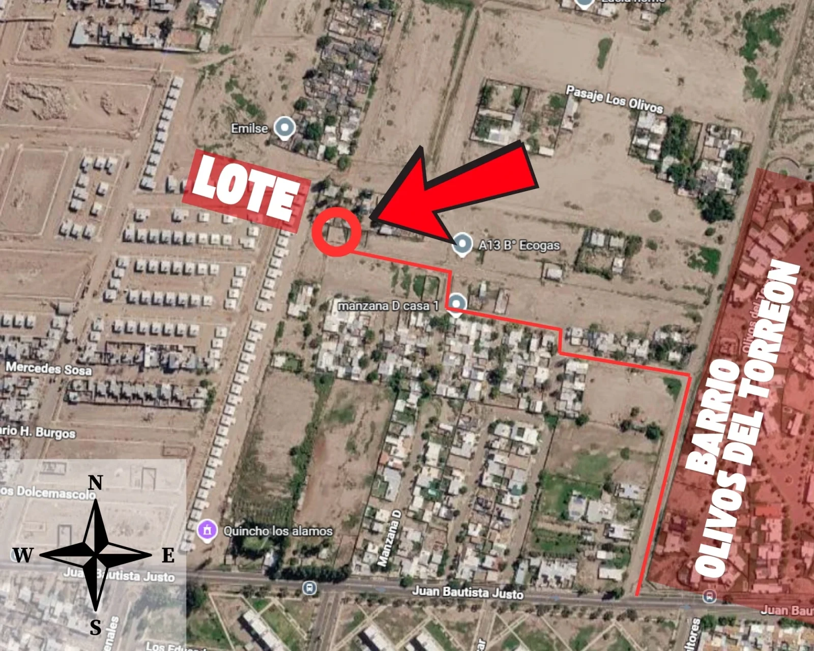 Terreno / Lote en venta de 270m2 ubicado en General Guitérrez - Imagen 2