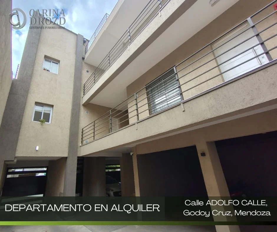 Departamento en alquiler c/ cochera en Godoy Cruz - Imagen 1