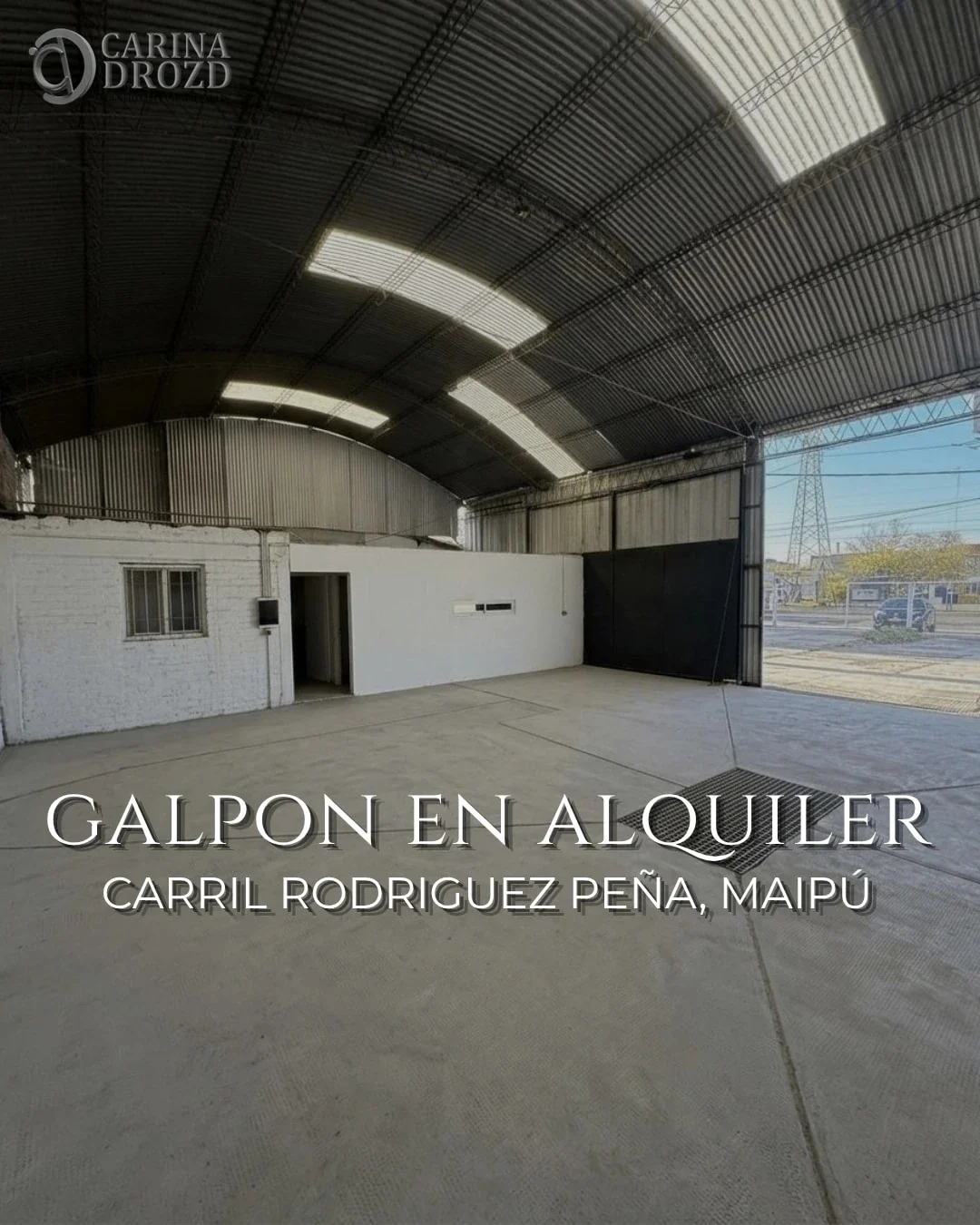 Galpón en alquiler de 120m2 ubicado en General Guitérrez - Imagen 1