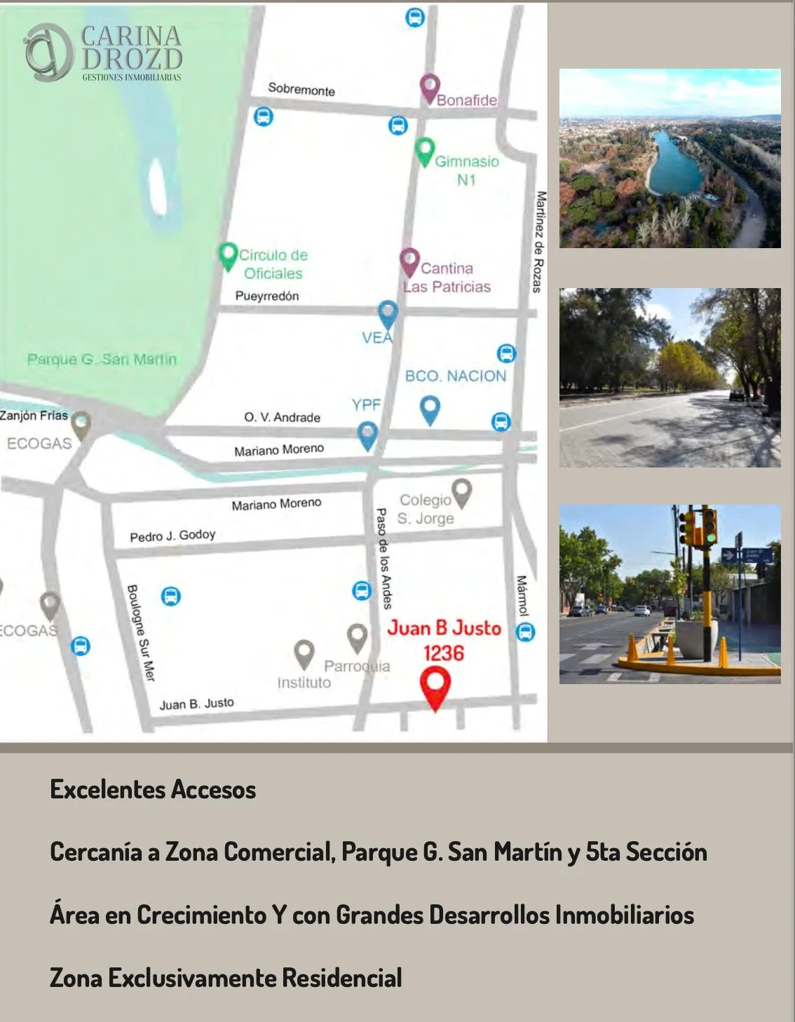 Terreno / Lote en venta de 483m2 ubicado en Godoy Cruz - Imagen 3