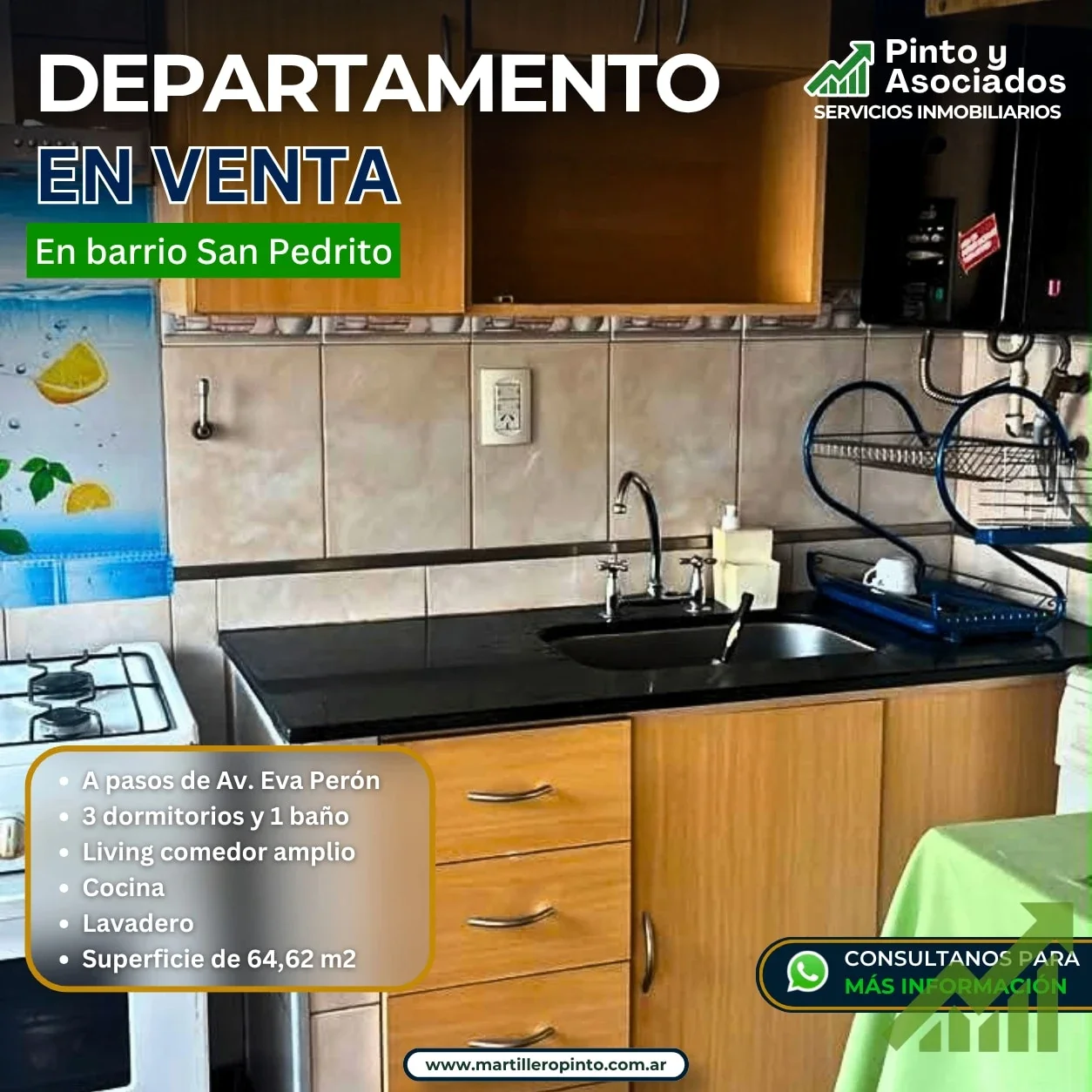 Departamento en venta en San Pedrito - Imagen 1