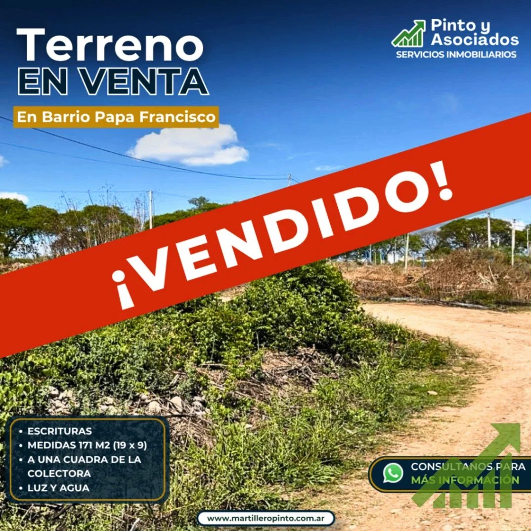 Terreno / Lote en venta de 171m2 ubicado en Palpalá - Imagen 1