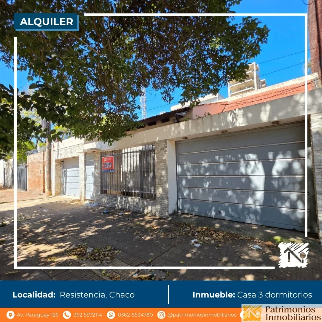 Casa en alquiler c/ cochera en Villa Cortez - Imagen 1