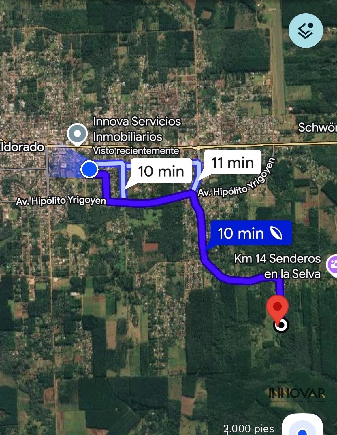 2 hectáreas a pocos minutos del Centro de Eldorado - Imagen 3