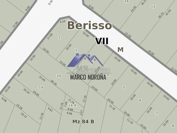 Lote en venta de 200m2 ubicado en Berisso a 1 cuadra Ruta 11 - Imagen 1