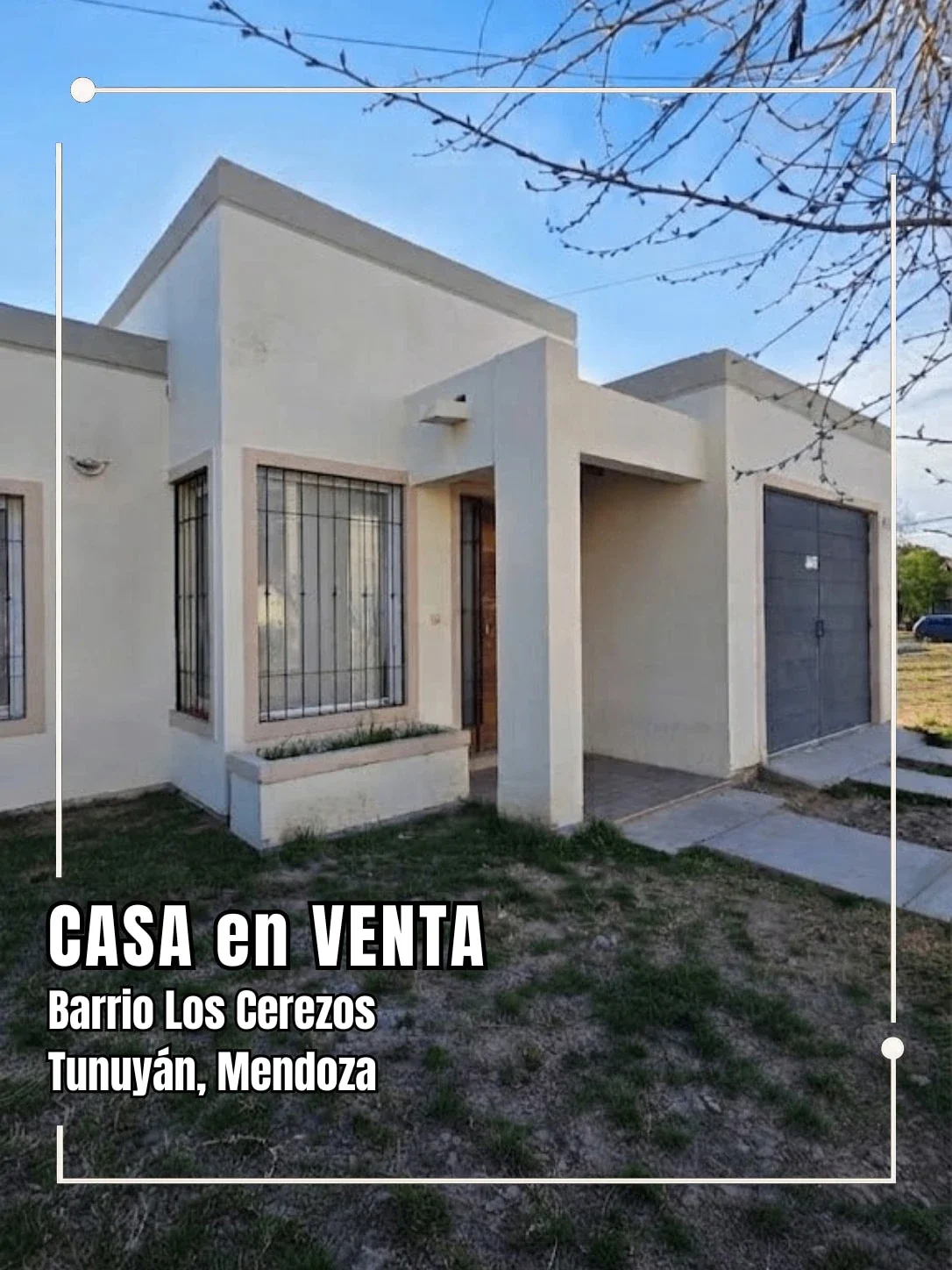 Casa en venta c/ cochera en Tunuyán - Imagen 1