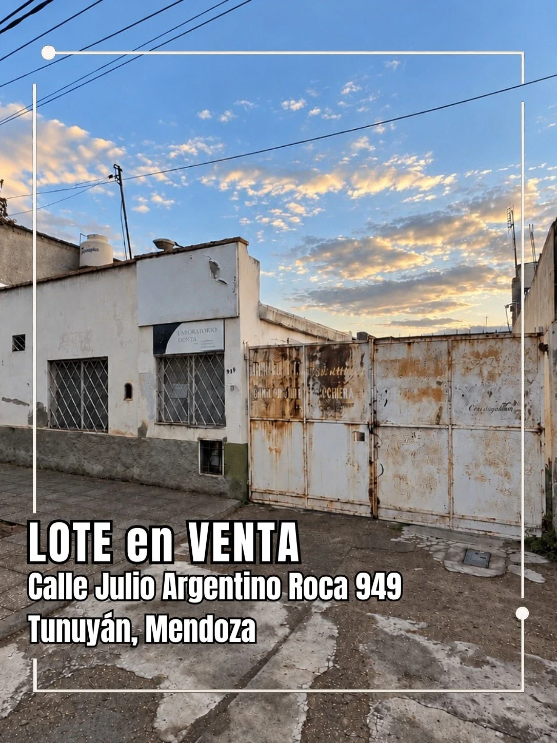 Terreno / Lote en venta de 693.91m2 ubicado en Tunuyán - Imagen 1