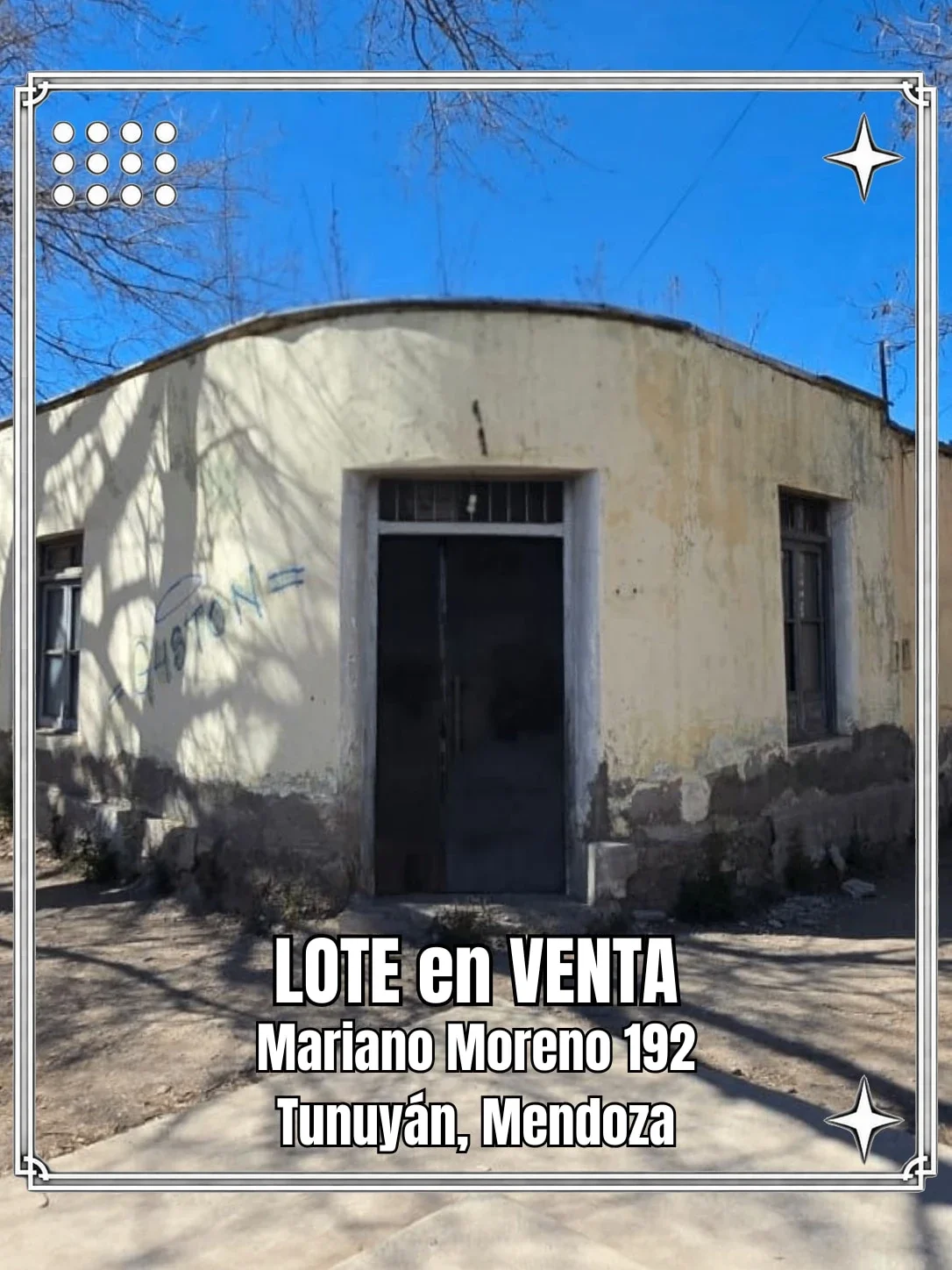 Terreno / Lote en venta de 403.59m2 ubicado en Tunuyán - Imagen 1