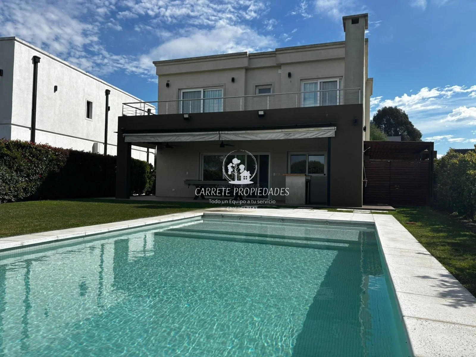 Casa en ALQUILER AMOBLADA con pileta y fondo a verde. Barrio San Ramiro. Pilar - Imagen 1