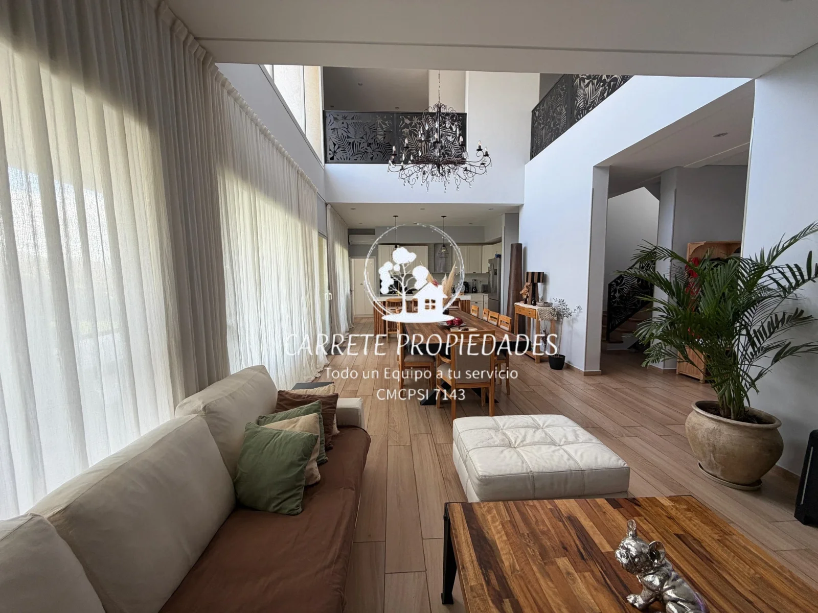 Casa Moderna en venta de 6 ambientes y pileta. Barrio Santa Emilia. Pilar - Imagen 1