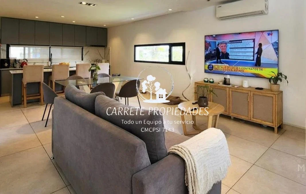 Casa en venta Moderna de 5 amb, pileta y fondo verde. Barrio Santa Lucia. Pilar - Imagen 3