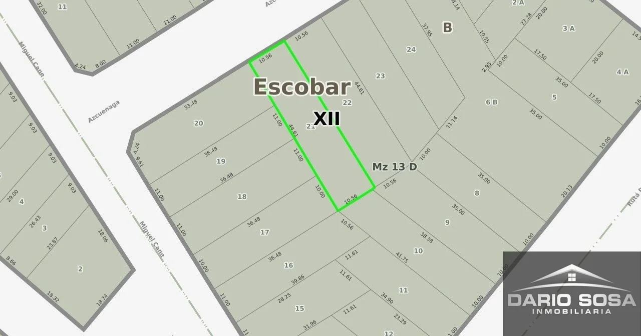 Terreno / Lote en venta de 471m2 ubicado en Belén de Escobar - Imagen 1