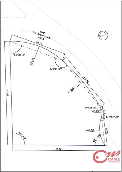 Terreno / Lote en venta de 1200m2 ubicado en San Sebastián - Imagen 1