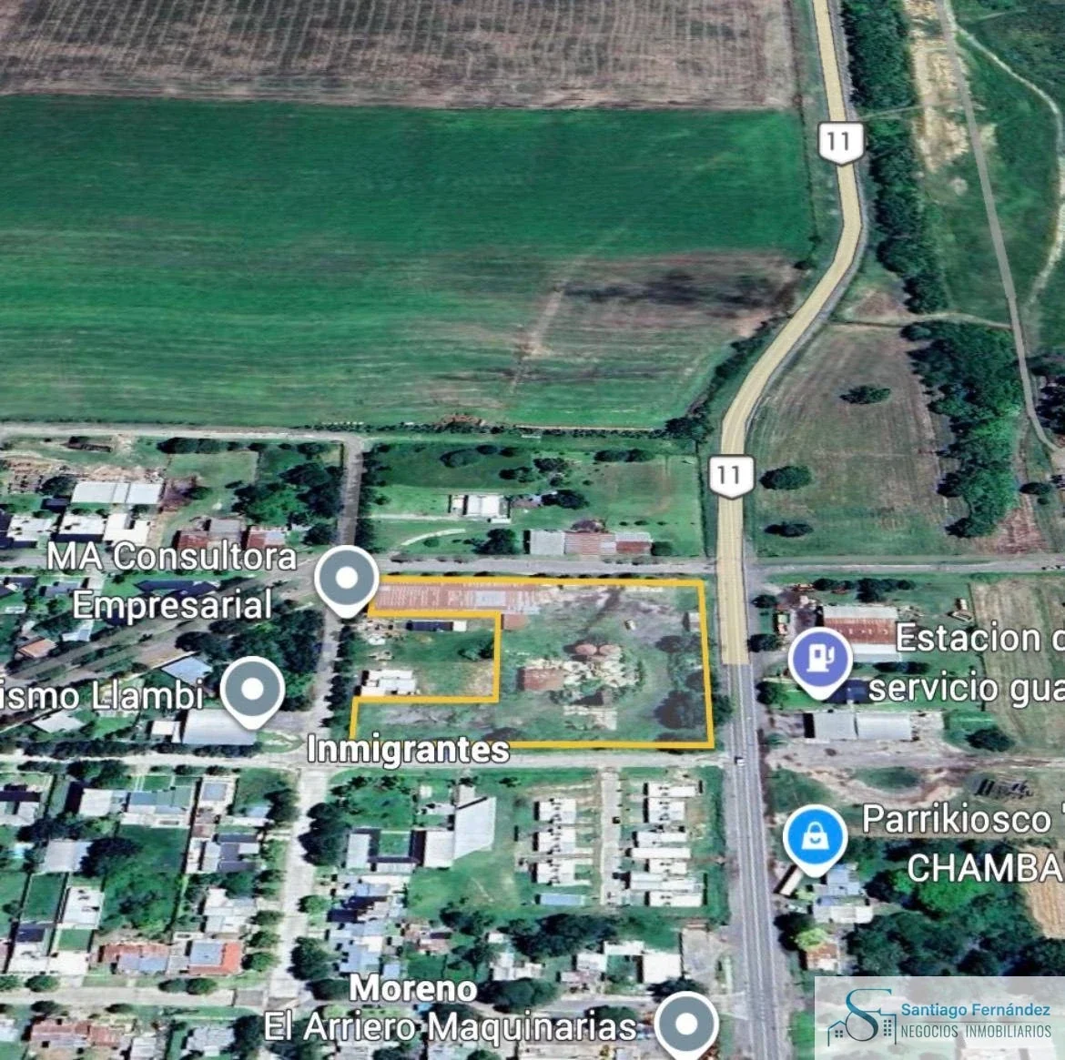 Terreno / Lote en venta de 7860m2 ubicado en Llambi Cambell - Imagen 1