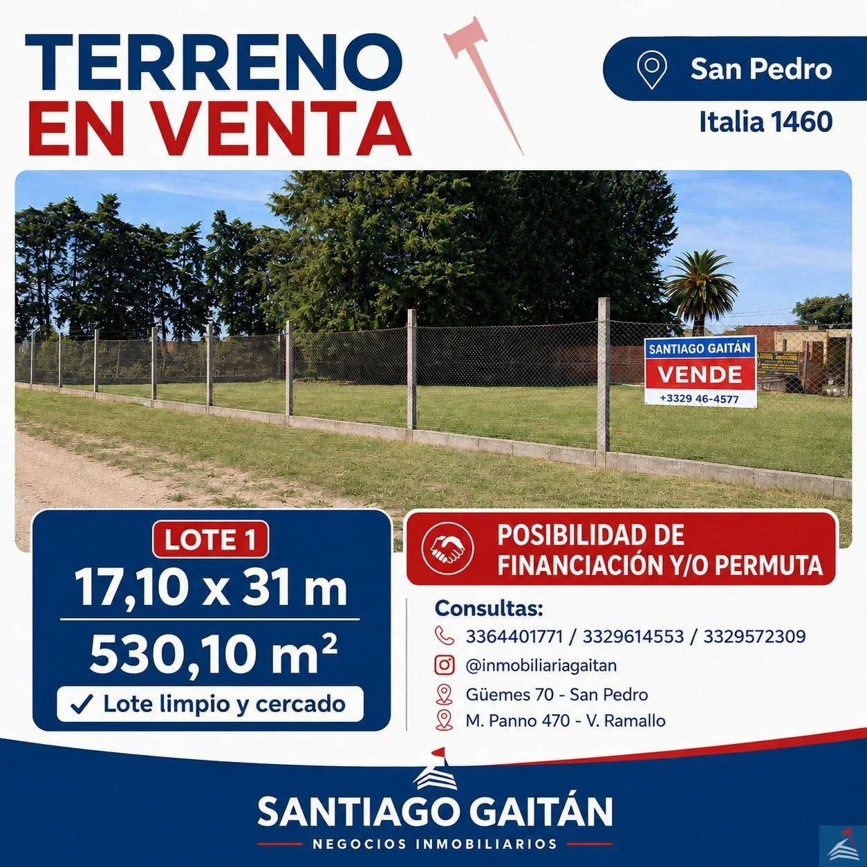 Terreno / Lote en venta de 527m2 ubicado en San Pedro - Imagen 3