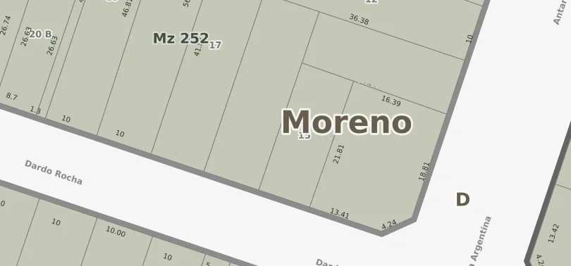 Lote En Venta Esquina Moreno Sur Antartida Arg Y D D Rocha - Imagen 4