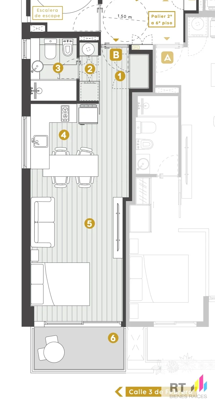 Departamento en venta en Nuestra señora de Lourdes - Imagen 4